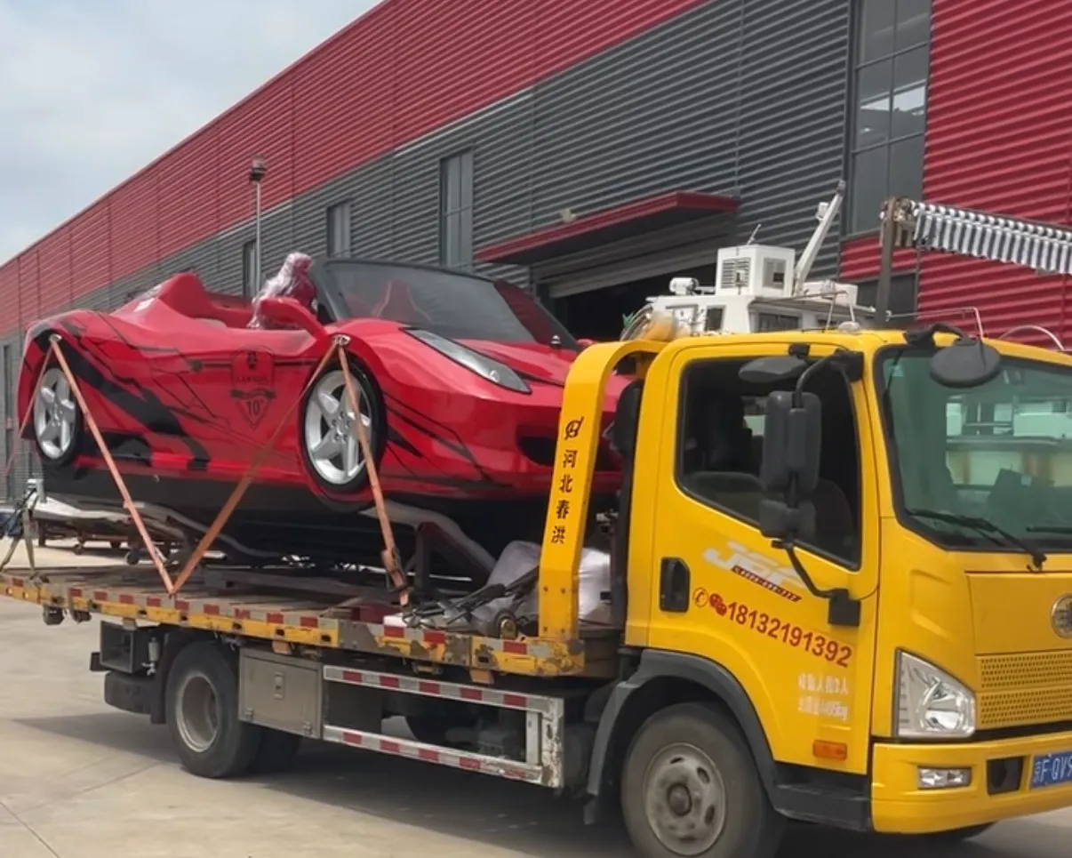 LAWADA® Custom Fiberglass Water Sports Car ສໍາເລັດແລະຈັດສົ່ງ